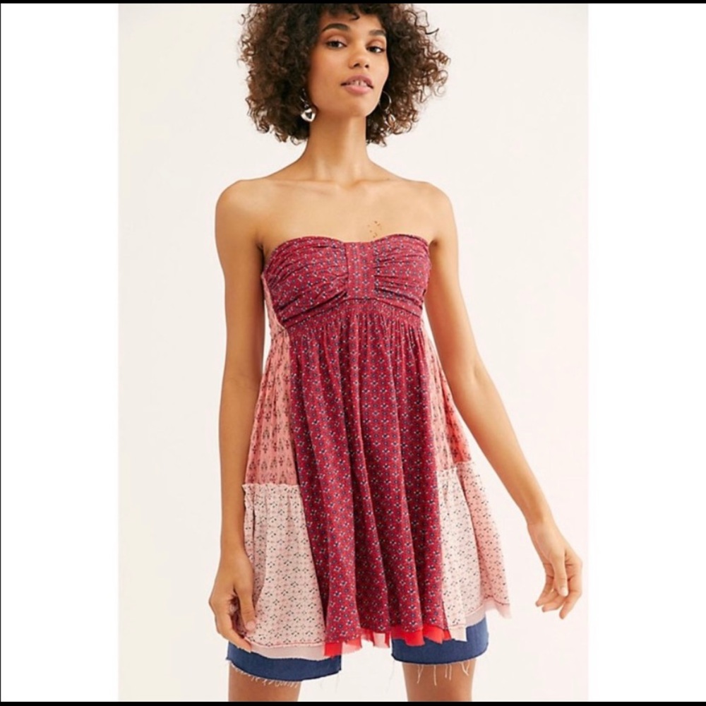 Free People - Across the Sea Mini Dress SMALL